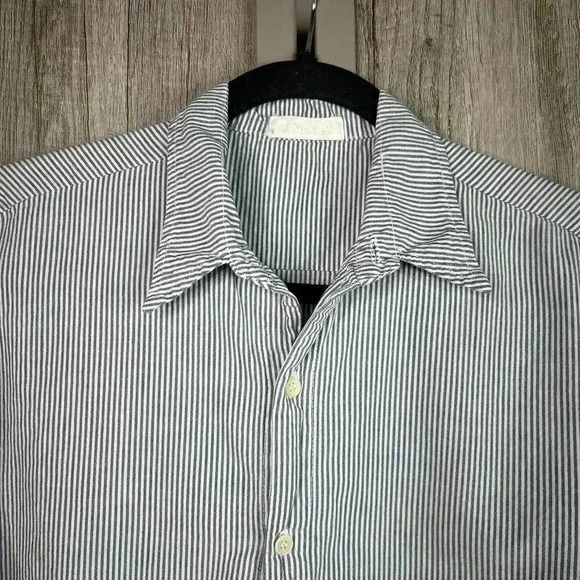 CP Shades Top Small Tunic Popover Striped Long Sleeves Sz S - Picture 3 of 11